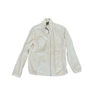 Women's Jason Maxwell White Comfortable Zip Up Sweater